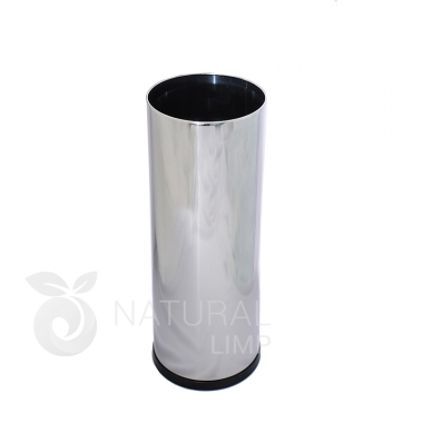 Lixeira inox sem tampa - 40 litros | Natural Limp